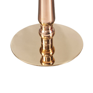 Pied de meuble en métal sur mesure 400x400 450x450, finition miroir brossé brillant, design industriel robuste pour table à manger - Product Image 3