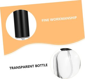 Botellas de Perfume de Vidrio Transparente de Alta Calidad, 30ml 50ml 100ml, con Pulverizador, Forma Cuadrada, Serigrafía, Logotipo Personalizado para Cosméticos - Product Image 3