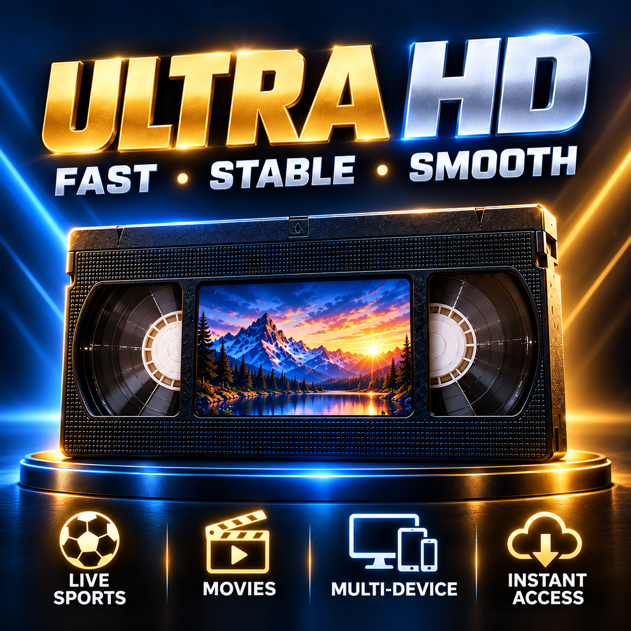 2026 Smart TV <strong>M3U</strong> Playlist Compatible Streaming Access for Android TV Fire Stick TiviMate OTT Player 4K UHD Entertainment