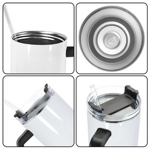 Vaso Térmico de Acero Inoxidable de Gran Capacidad (40 oz) para Viajes y Aventuras, Sublimable, en Blanco, de Alta Calidad y en Oferta - Product Image 3