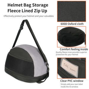 도매 내구성 좋은 승마 자전거 라이딩 휴대용 방수 헬멧 가방 케이스 - Product Image 4