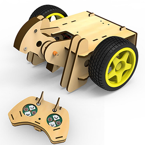 Jouet éducatif STEM Tscinbuny à faire soi-même, kits de puzzles en bois pour enfants, ensemble de robots de combat - Product Image 1