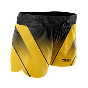 Shorts de sport respirants pour hommes, sublimation personnalisée, shorts unis tendance pour homme, fabriqués au Pakistan, en vente - Product Image 2