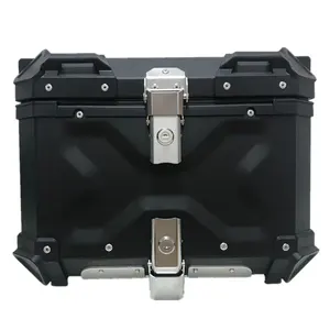 New design angepasst 25L 36L 45L 65L 85Lgear schwanz boxen lieferung fall motorrad werkzeug aluminium fällen mit motorrad halterung