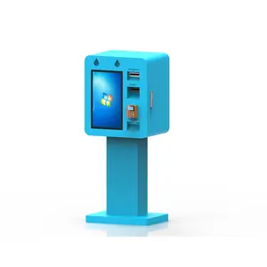 Payment Gateway Banknotes Moedas Recebem Mudança Circularmente Car Wash e Estacionamento Self Service Machine Receipt Print