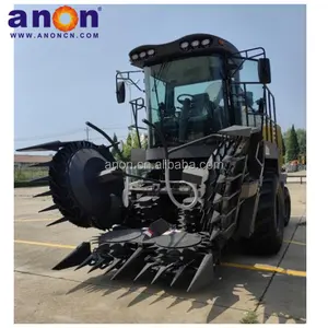 Harvester ANON Double Rows Silage And Forage Harvester For Sale Self Propelled Forage Harvester