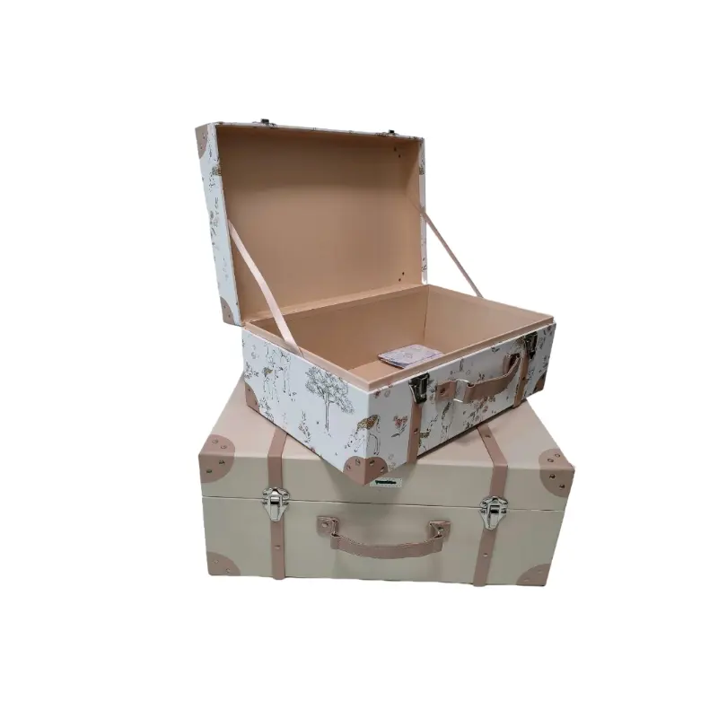 Caja de cartón para almacenamiento de ropa de mujer, cajas de cartón con tapas para decoración de bodas, fiestas de cumpleaños