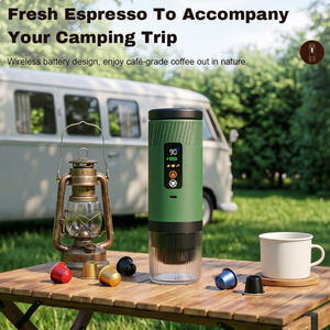 Proveedor Verificado, Cafetera de Cápsulas 3 en 1 con Extracción de Calor, Cafetera Espresso Portátil para Viajes, Campamentos y Oficina - Product Image 2