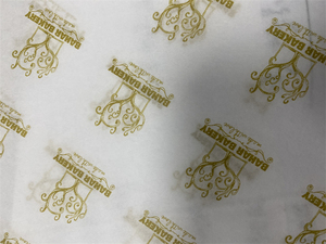 Custom Gold Color 17g Sydney <strong>Paper</strong> Printing Moisture-Proof Clothing Wrapping <strong>Paper</strong> Enhances <strong>Texture</strong> for Socks - Product Image 5