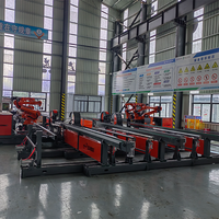 La Viga en Forma de I del Túnel se Solda con un Robot de Soldadura de Arco de Acero CNC (con Color, Robot y Modelo Personalizables)