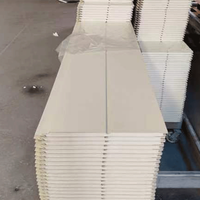 Panneau sandwich en PU 16mm Panneau isolant mural extérieur pour maison préfabriquée