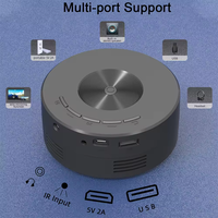 Mini Proyector Inteligente YT200 de Oferta con Enfoque Automático Android LED HD 1080P para Videos Teléfono Móvil Cine en Casa Portátil para Exteriores