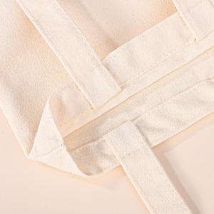 Sac fourre-tout réutilisable en coton, sac de courses léger en toile, sac d'épicerie personnalisé avec logo, sac promotionnel écologique, vente en gros - Product Image 2