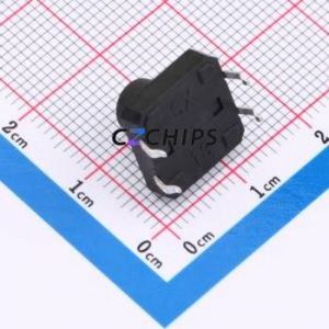 ZX-QC1212-9.0CJ Tactile Switch Through hole Component THT,12x12mm Switch Single Pole Single Throw Round Button 2.6N Through Hole - Product Image 2