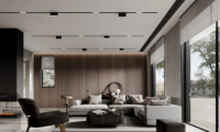 Système d'éclairage sur rail magnétique LED 48V 20mm en aluminium, spots suspendus ou encastrés pour projets commerciaux, bureaux, appartements, restaurants