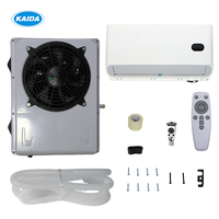 Climatiseur de stationnement électrique pour camion KAlDA 24V 9600 BTU 20 ㎡   Flux d'air optimisé pour la climatisation de la cabine de couchage, fonctionnement fluide