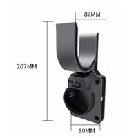Support universel de câble de charge Ev pour câble de type 2 et prise support de connecteurs de charge de voiture électrique