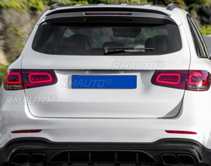 สปอยเลอร์หลังคาท้ายรถยนต์ ชุดแต่งสปอยเลอร์หลังสำหรับรถยนต์ Mercedes Benz GLC X253 W253 GLC43 GLC63 GLC260 GLC300 AMG ปี 2016-2019 - Product Image 5