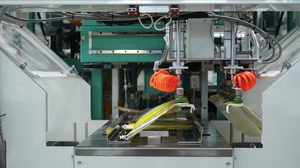 Machine de pesage, de remplissage et de scellage automatique de sacs tissés QZB-900D, 5-25 kg, avec triple capteur et changement automatique de produit pour le riz et les céréales - Product Image 5