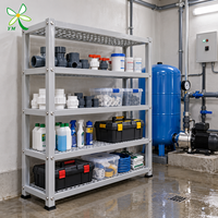Étagère de rangement en fibre de verre résistante aux UV, rayonnage en PRV pour sous-sol, garage, piscine, serre, usage côtier et extérieur