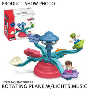 2021 nuova musica leggera giocattolo aereo rotante elettrico tra noi giocattoli all'ingrosso per bambini dalla cina - Product Image 4