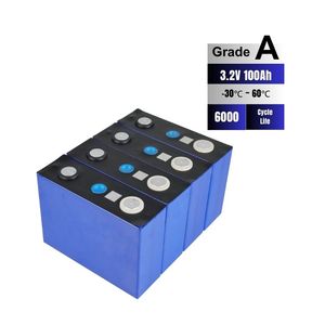 แบตเตอรี่ Lifepo4 ใหม่เอี่ยม เกรด A ราคาส่ง 3.2v 100ah รุ่น GSP50160119F เซลล์ลิเธียม - Product Image 2