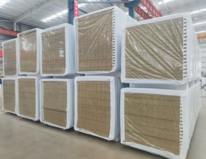 75mm bên ngoài tường kim loại bảng đá len bảng cách nhiệt chống ăn mòn cho hội thảo sử dụng so với tòa nhà truyền thống - Product Image 5