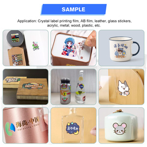 Hepsi 1 UV PET Film transferi BASKI MAKİNESİ AB Film laminasyon <span class=keywords><strong>2</strong></span> in 1 altın 60cm UV DTF yazıcı I1600 XP600 I3200 baskı kafası - Product Image 6