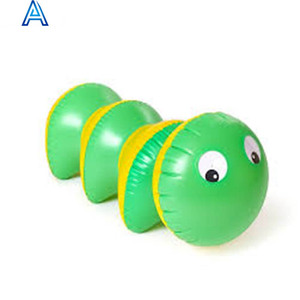 Flotador inflable de PVC con forma de gusano para <span class=keywords><strong>piscina</strong></span>, juguete acuático inflable para montar, bote inflable de juguete. - Product Image 1