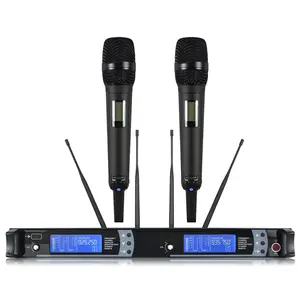 Exclusivo SKM9000 Profissional Cordless Handheld 2000 Series Microfone cabeça Dynamic Mic Vocal Microfone Sem Fio Para Sennheiser