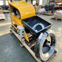 Machine de pulvérisation de mortier de ciment compacte et facile à utiliser 380V pour la production de panneaux et de blocs préfabriqués