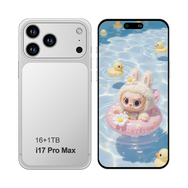 Global Version I17 Pro Max 7.3 Inch Deca Core HD LTE 5G Smartphone 16GB+1TB Unlocked Dual SIM Card Spanish French OLED 90Hz