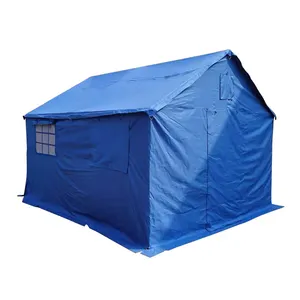 מותאם אישית משפחה חיצונית בחורף חיצונית מקורה כבד אוהלי סיוע חירום אוהל פליטים