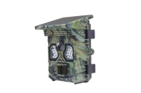 Caméra de surveillance sans fil RS20 pour animaux, 48MP/4K, capteur CMOS, objectif grand angle, alimentation solaire, batterie Li-ion intégrée 2500mAh, IP66, 128G