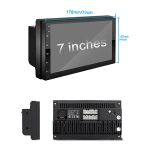 Đa Phương Tiện MP3/<span class=keywords><strong>MP4</strong></span> Trên Xe Hơi Thông Dụng Android 7 Inch Với Bộ Khuếch Đại Màn Hình IPS MP3 Cảm Ứng Đầy Đủ Video Bán Chạy Cho Xe Hơi - Product Image 1
