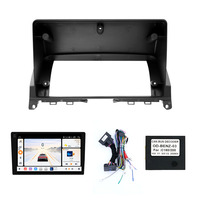 Cadre de lecteur vidéo stéréo de voiture Android de 9 pouces pour Mercedes Benz Classe C W204 Carplay Radio écran GPS 256GB Radio Fascia Frame