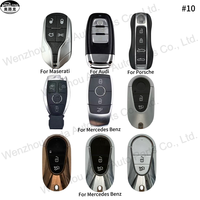 Grossiste Etui universel pour clés de voiture Remplacement intelligent Porte-clés vierge Télécommande Transpondeur Shell Flip Folding Vehicles Keys