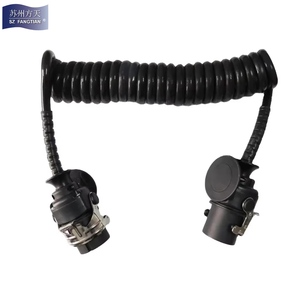 Precio de promoción de fabricación profesional <span class=keywords><strong>7</strong></span> Core TPU <span class=keywords><strong>Cable</strong></span> en espiral <span class=keywords><strong>Remolque</strong></span> <span class=keywords><strong>7</strong></span> <span class=keywords><strong>polos</strong></span> Ebs 5 Pin Abs <span class=keywords><strong>Cable</strong></span> de <span class=keywords><strong>remolque</strong></span> con enchufe de <span class=keywords><strong>remolque</strong></span> - Product Image 6