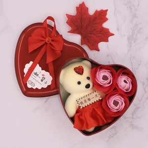Jabón de Rosa Artificial al por Mayor, Diseño de Flor de Jabón, Caja de Regalo de Lujo, Regalos para Navidad, San Valentín, Día de la Madre 2025 - Product Image 5