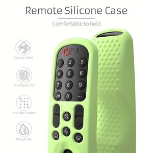 ที่คลุมรีโมทคอนโทรลป้องกันซิลิโคนสำหรับสมาร์ททีวี<span class=keywords><strong>2021</strong></span> <span class=keywords><strong>LG</strong></span> AN-MR21เหมาะสำหรับ <span class=keywords><strong>LG</strong></span> <span class=keywords><strong>OLED</strong></span> TV Magic REMOTE เคส MR21GA รีโมท - Product Image 2