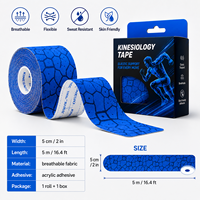 Bande de kinésiologie sportive personnalisée avec logo, imperméable, pour le soutien des muscles et des articulations
