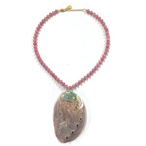Love Wish Collar de perlas Colgante Collar Medallón Perla natural de agua dulce en collar de ostra rosa - Product Image 4
