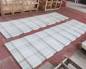 Blanco China Fábrica Mármol <span class=keywords><strong>Carrera</strong></span> Mármol Azulejos Barato Mármol Paso 1200*600 Piedra cortada para revestimiento de paredes interiores y exteriores - Product Image 4