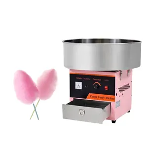 Commercial sweet cotton candy maker electric production filled laboratory full automatic small marshmallow machine