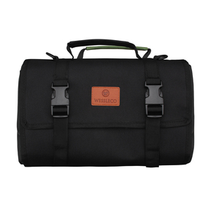 Custom Heavy-Duty Rolling Oxford <strong>Tool</strong> Storage Bag Portable Electrician <strong>Roll</strong> up <strong>Tool</strong> Bag with 4 Removeable Small Pouches - Product Image 4