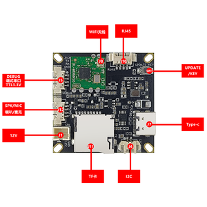 Carte de développement PCBA médicale HiSilicon Hi3516CV610, reconnaissance faciale visuelle, contrôle d'accès, porte, <span class=keywords><strong>source</strong></span> IPC, <span class=keywords><strong>SMALL</strong></span>-CV610 - Product Image 3