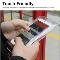 Fabricant certifié SGS Logo personnalisé étui étanche pour téléphone portable sac étanche