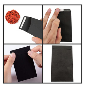 Tự dính Kraft Giấy Hạt giống phong bì <span class=keywords><strong>mini</strong></span> Bộ phận tem lưu trữ gói nhỏ đồng xu phong bì - Product Image 6