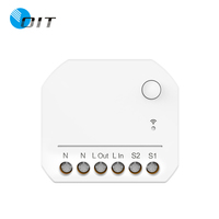 Universal 10A Smart Wifi Interruptor de pared Tuya Interruptores de control remoto con certificación CE FCC