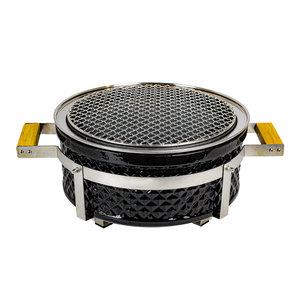 Auplex Premium Cerámica Mini Hibachi Grill Japonés Barbacoa Yakitori BBQ <span class=keywords><strong>Asador</strong></span> De Brochetas Mesa Pequeña Parrilla Al Aire Libre - Product Image 3